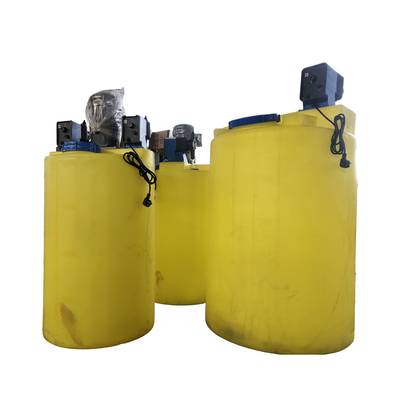 Hotels PE Plastic Water Tank With Dosing Pump Tank Chemical Dosing System