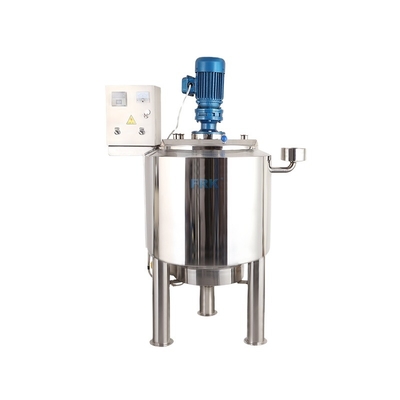 Stainless Steel Viscous Liquid Pesticide Reservoir Heat Buffer Sugar Mixing Dissolving Mixing Tank With Agitator