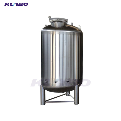KUNBO Hotels 500L 1000L Double Lined Stainless Steel Mixing Tank